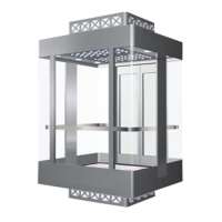 Hot sales superior panoramic sightseeing observation elevator from China manufacturers