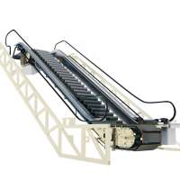 Aluminum Step Outdoor China Escalator Moving Walk Commercial Escalator Manufacturers