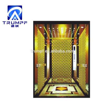 CE approved passenger elevator lift with elevator parts with low price from machine manufacturers